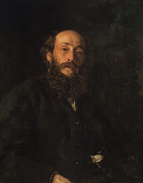 Portrait of painter Nikolai Nikolayevich Ghe